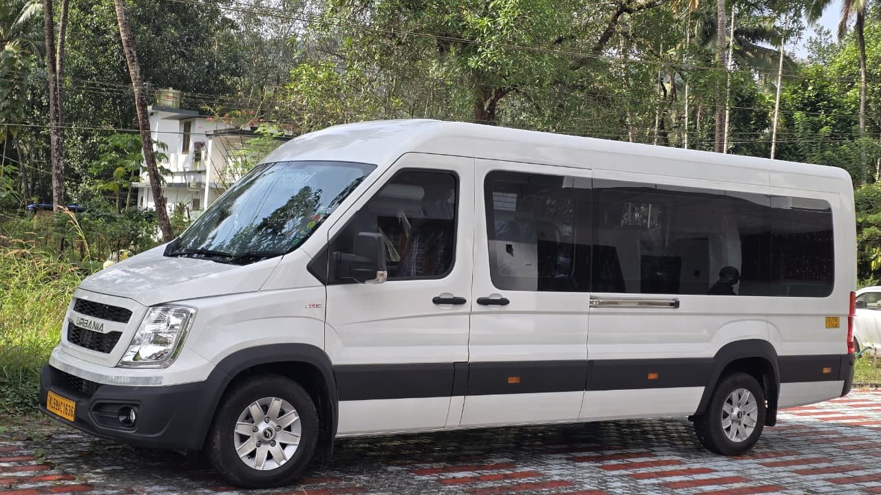 16 Seater Force Urbania luxury van interior